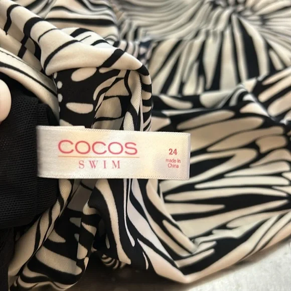 Cocos Swim tankini women’s plus size 24 - Picture 3 of 5